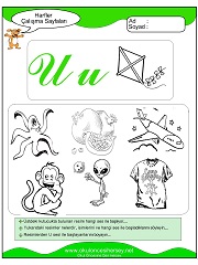 U Sesi Çalışma Sayfaları